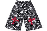 Snow Camo 3/4 Shorts