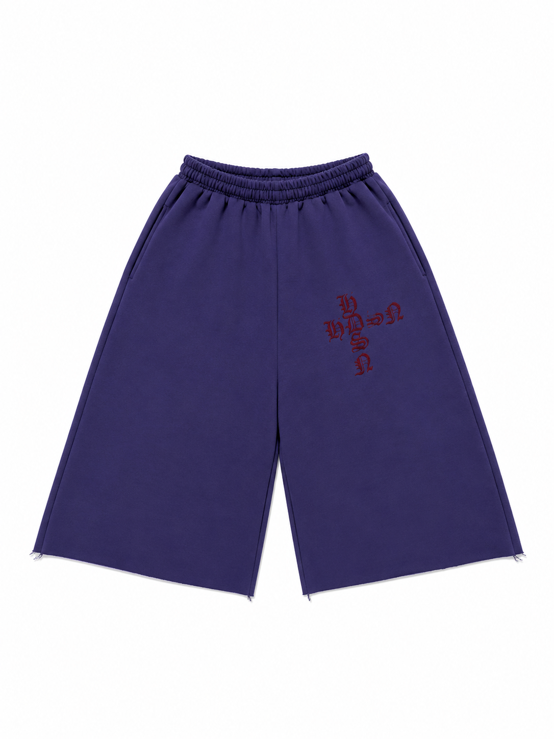 Purple & Red Hudson 3/4 Shorts