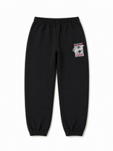 Black Uncut Sweats