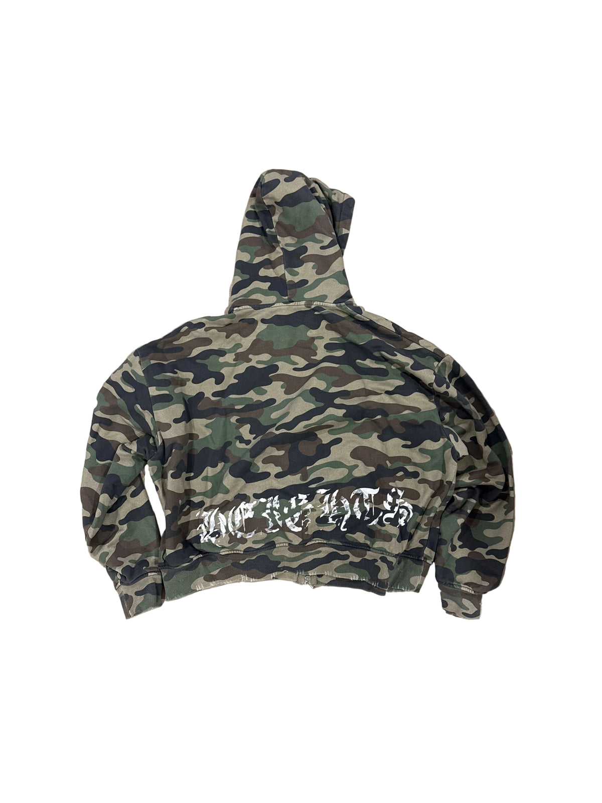Hudson Cross Camo Zip Up
