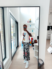 Snow Camo 3/4 Shorts
