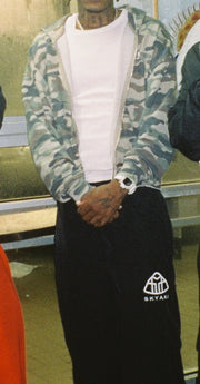 Hudson Cross Camo Zip Up