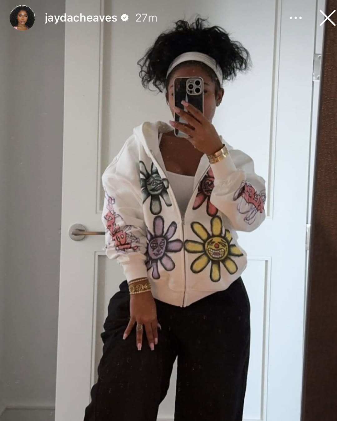 White Mood Hoodie